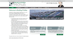 Desktop Screenshot of buildingprofiles.co.uk